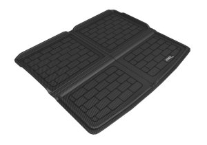 Audi Q3 Cargo Liner - 3D MAXpider - Kagu Black Cross Fold - Black - `19-`24